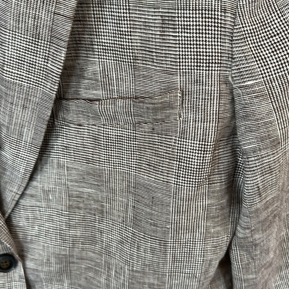 ANINE BING
Quinn plaid linen blazer size XS NWT - Picture 7 of 11